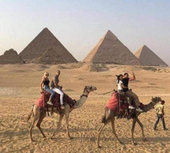 Momen Pyramids Inn Kafret el-Gabal Exterior foto