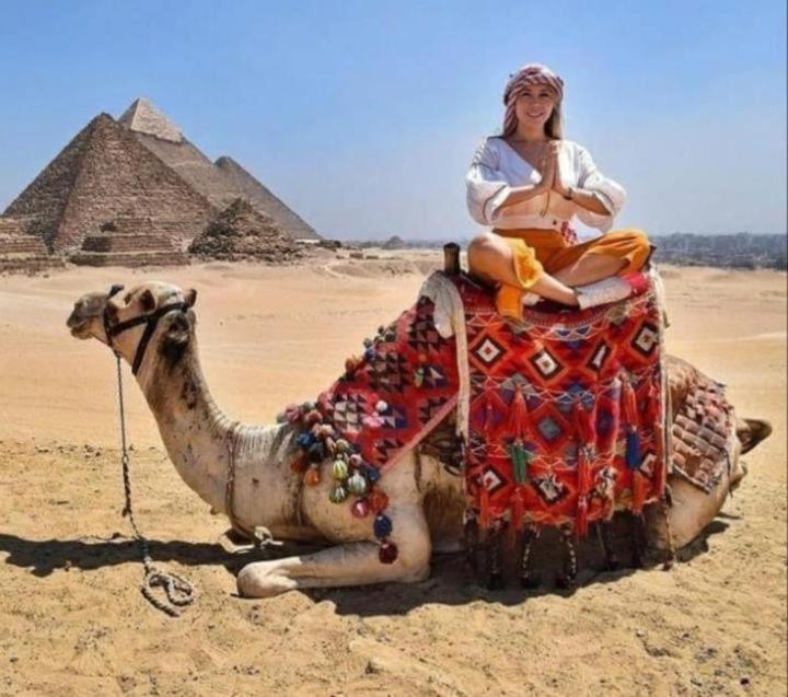 Momen Pyramids Inn Kafret el-Gabal Exterior foto