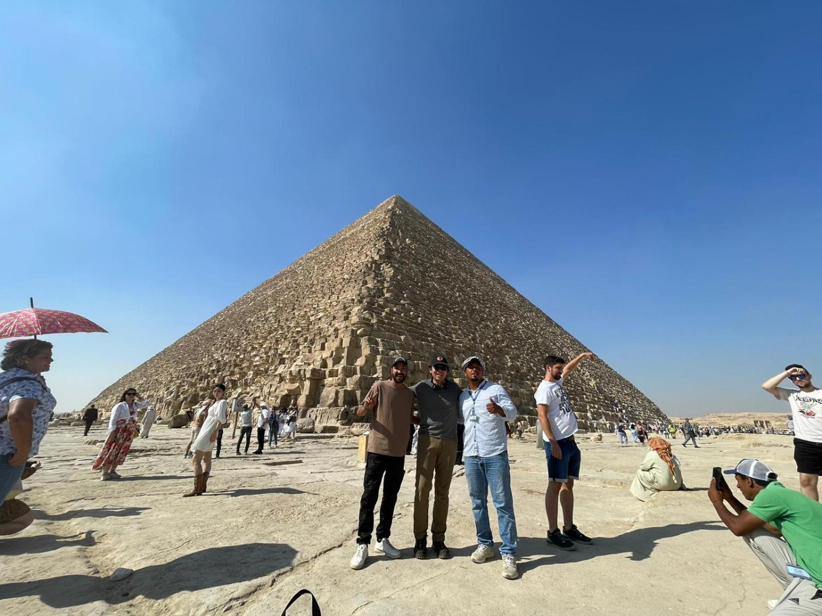 Momen Pyramids Inn Kafret el-Gabal Exterior foto