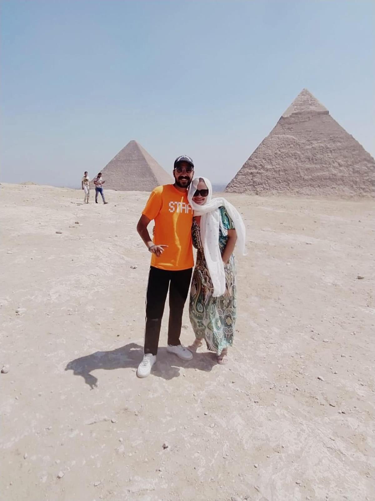 Momen Pyramids Inn Kafret el-Gabal Exterior foto